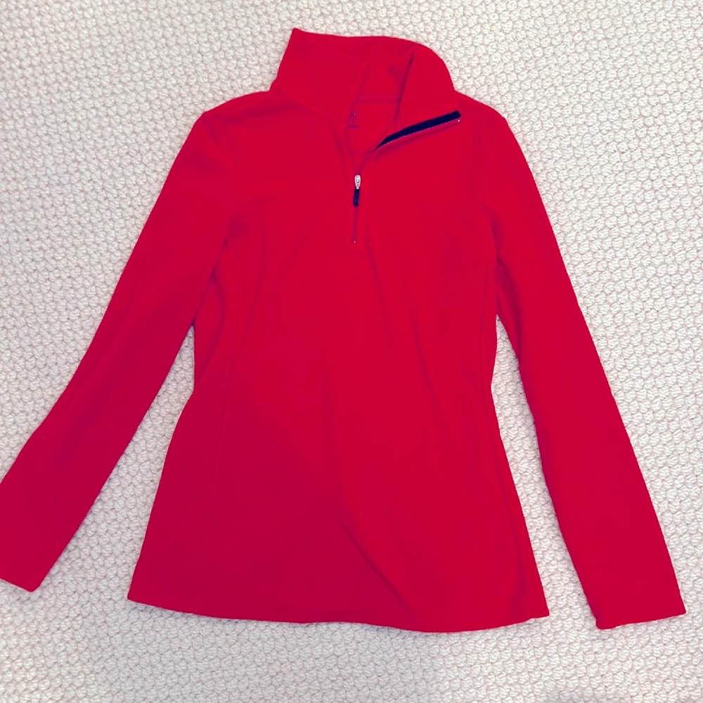 GAP - Red Fleece Half Zip
